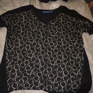 Blouse- circle print